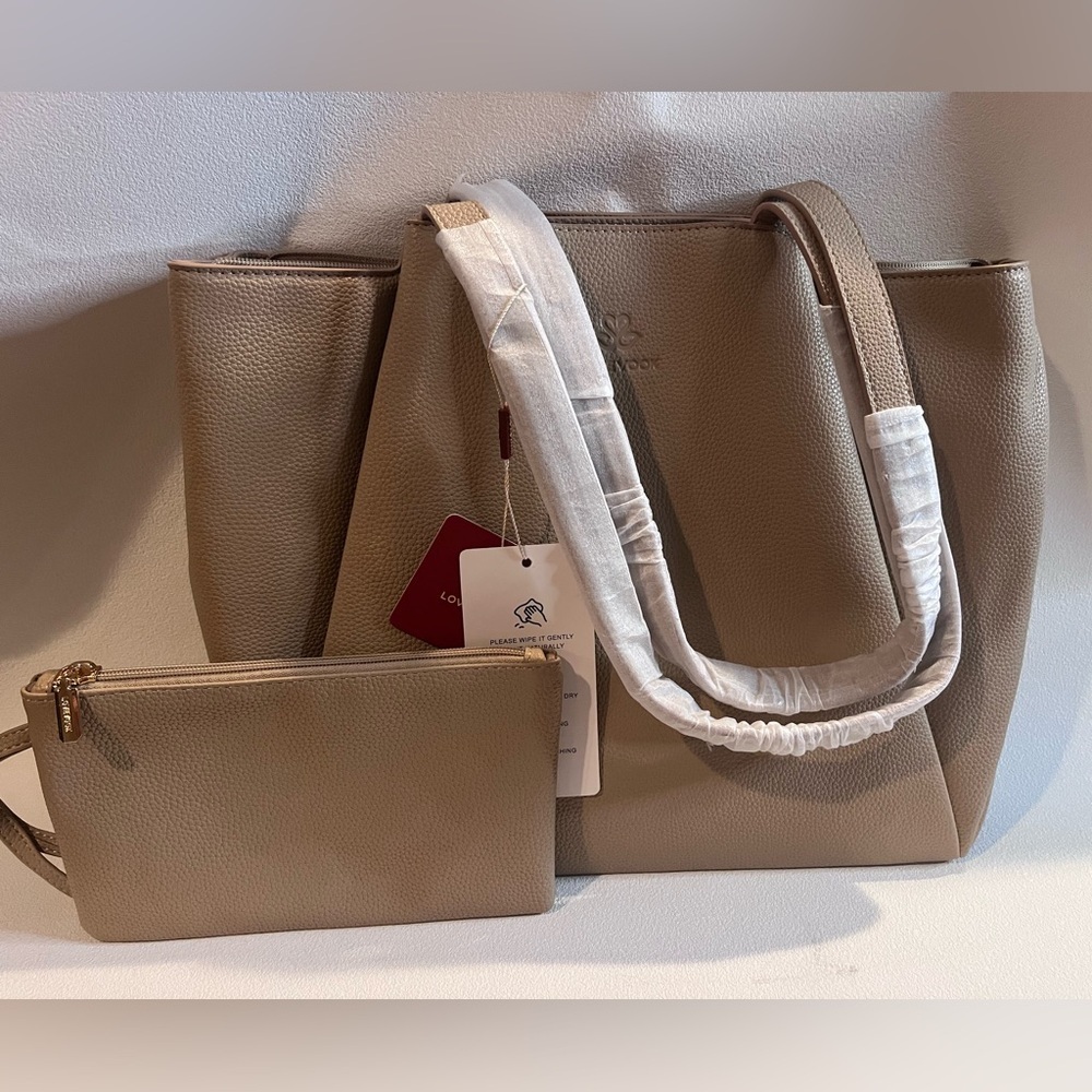 NEW LOVEVOOK Laptop Tote Bag for Women 15.6” – Sandy - Picture 2 of 3